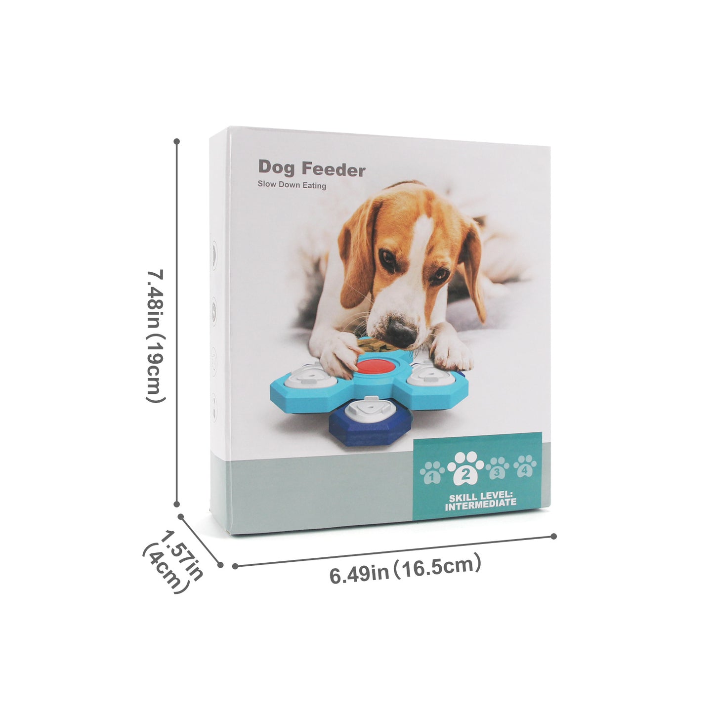 Amazon New Multi-layer Rotating Turntable Slow Feeder Training Dog Toy